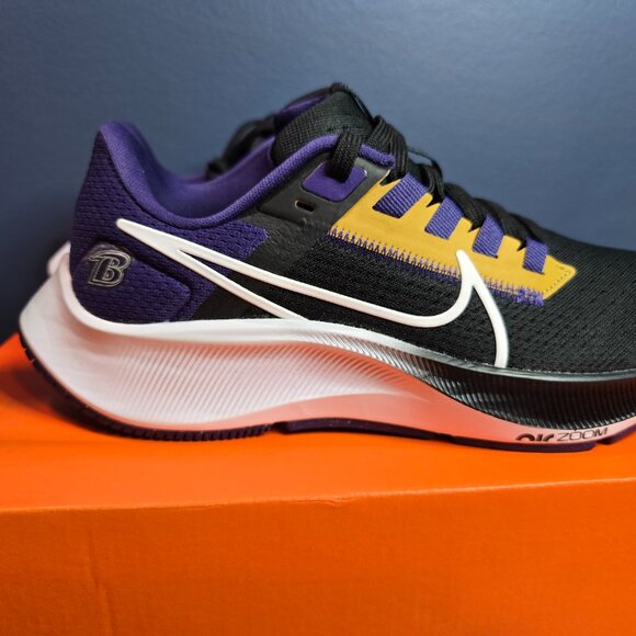 Nike NFL x Air Zoom Pegasus 38 Baltimore Ravens - Picture 5 of 9